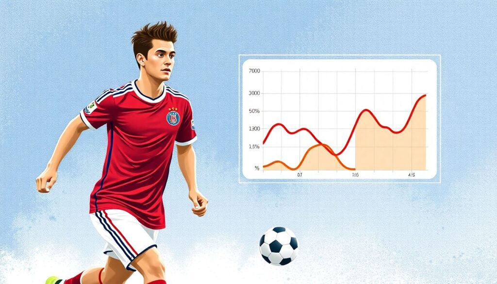 Сводка по голевым передачам и результативности игроков - иллюстрация