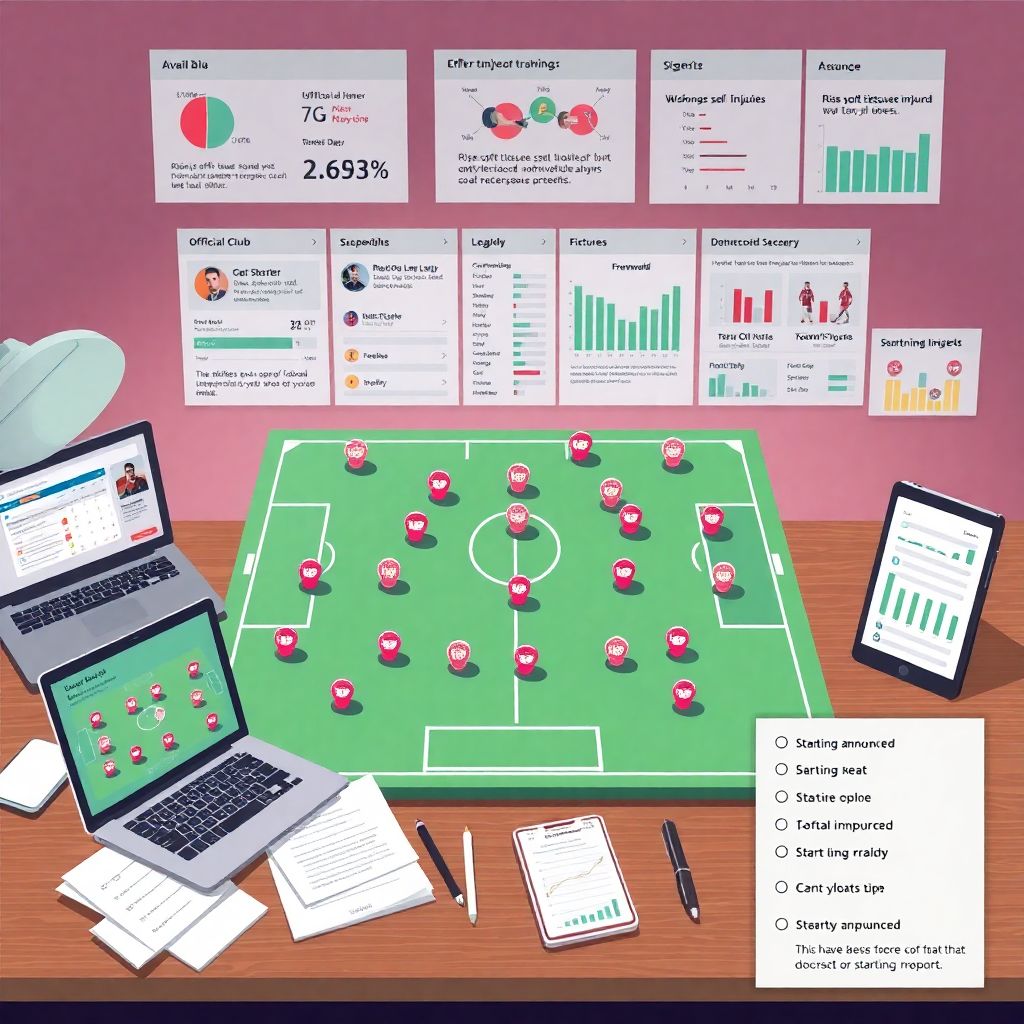 Сводки по травмам и составам на день матча: актуальная информация