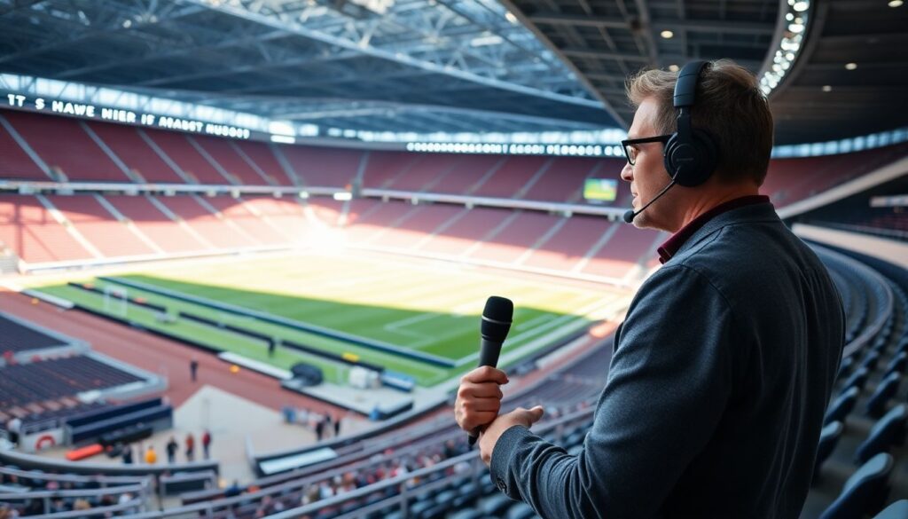 Репортажи с арены: атмосфера и настроение болельщиков - иллюстрация