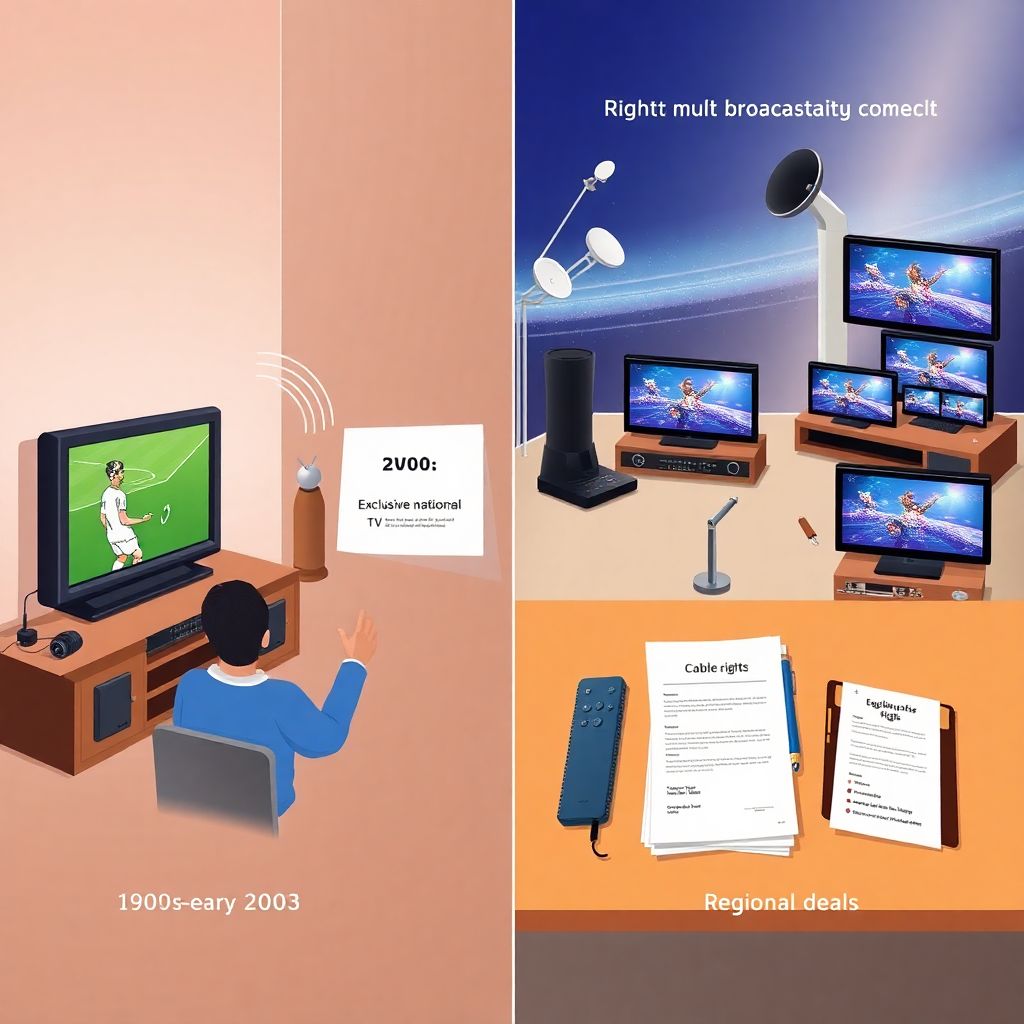 Новости об обновлениях трансляционных прав и площадок в спортивных лигах