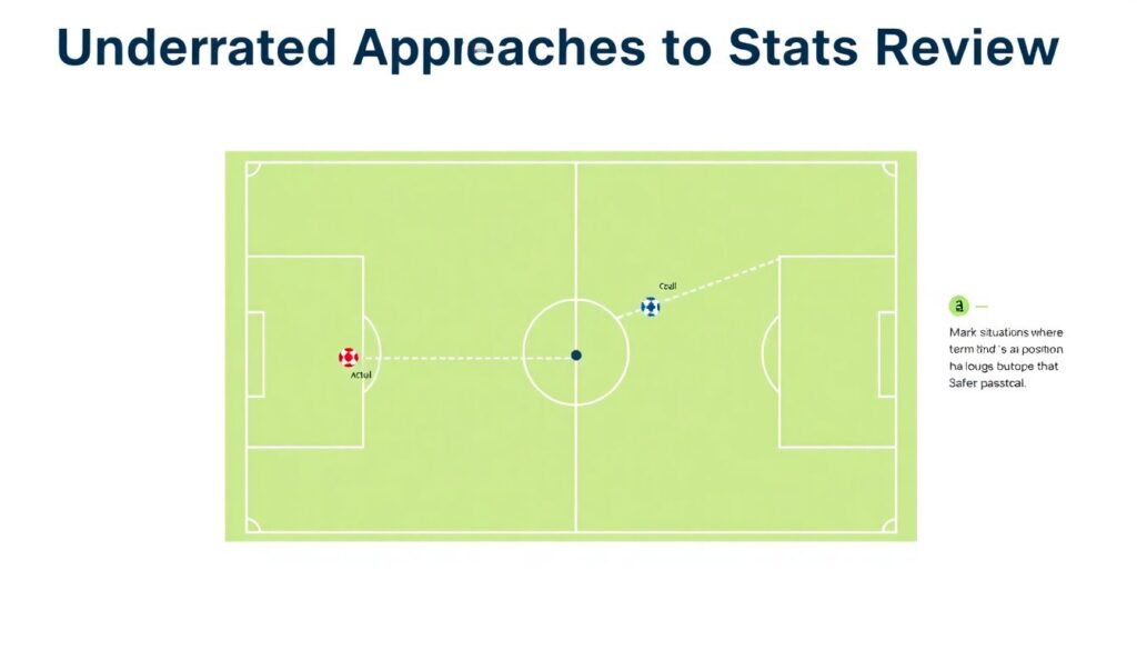 Обзоры по статистике ударов и точности передач - иллюстрация