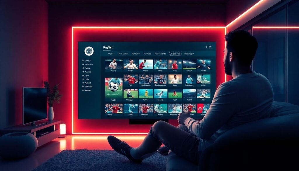 Свежие подборки лучших голов и головок матча - иллюстрация