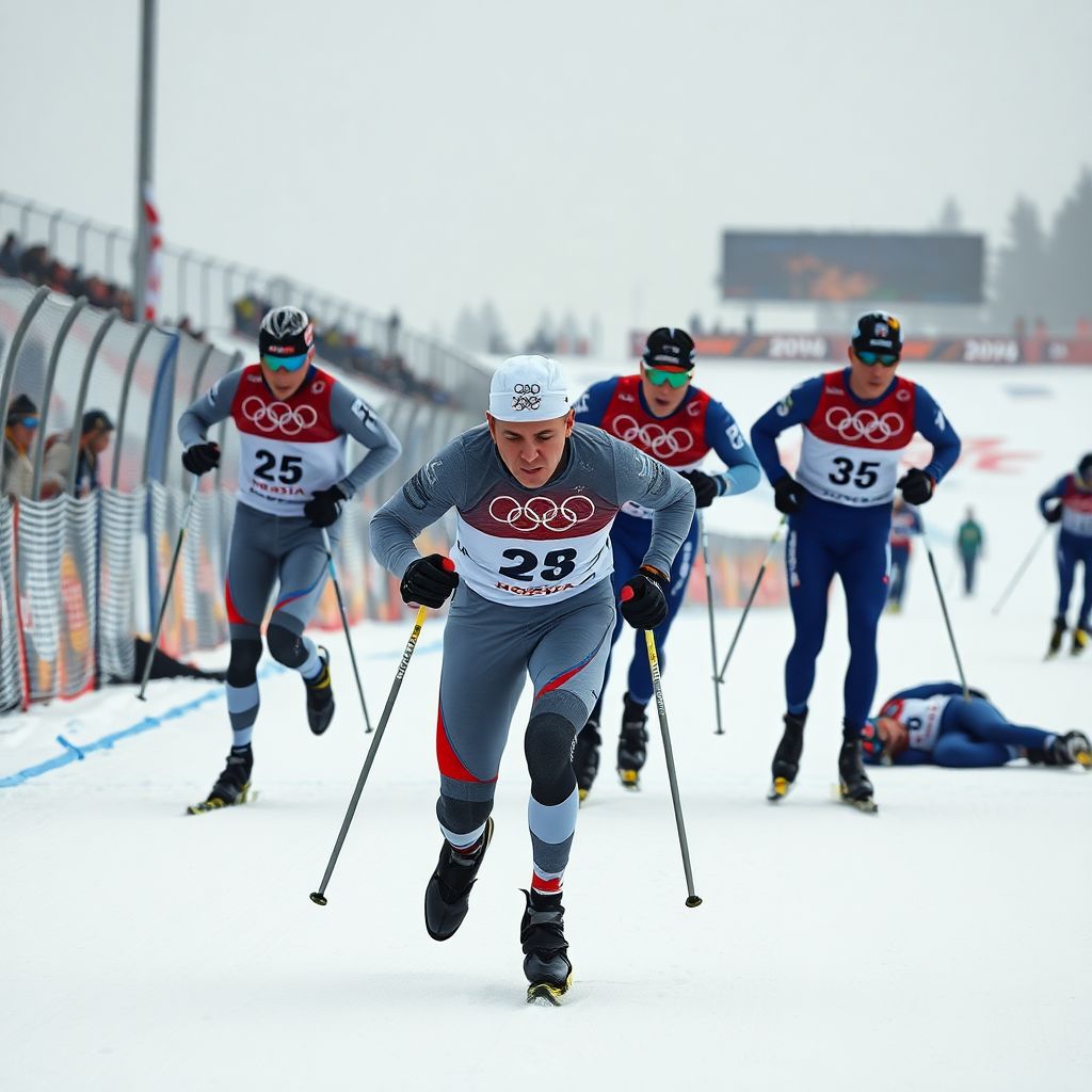 Русского лыжника лишили бронзы: драма Коростелева в олимпийском скиатлоне-2026