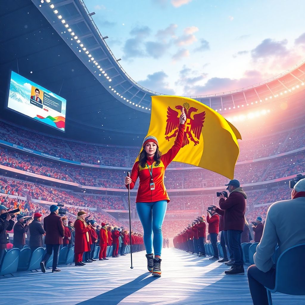 Скандал вокруг знаменосца сборной Молдавии Елизаветы Хлусович и удаление аккаунта